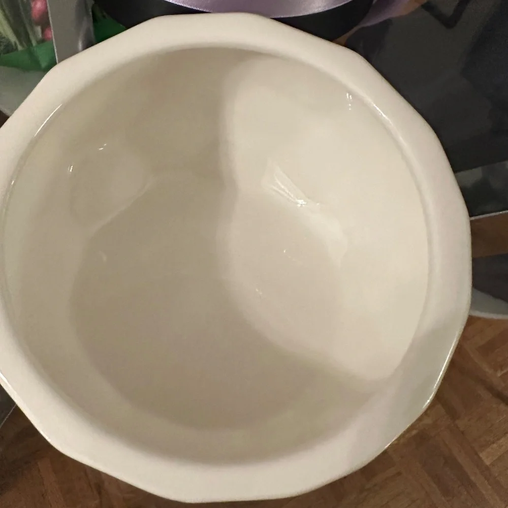 Ceramic Dog- White Food Bowl and Water Bowl Set for Brachycephalic Dogs